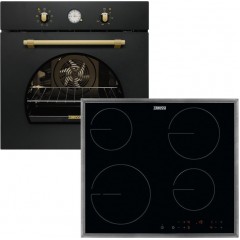 Zanussi ZOB33701CR + ZHRN642X Φούρνος άνω Πάγκου 72lt με Κεραμικές Εστίες Π59.5εκ. Μαύρος Zanussi ZOB33701CR + ZHRN642X Φούρνος άνω Πάγκου 72lt με Κεραμικές Εστίες Π59.5εκ. Μαύρος